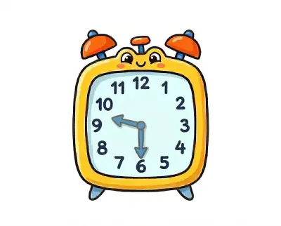 Half past nine